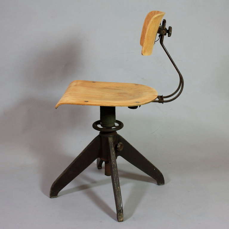 Desk Chair, 1930's In Good Condition In Berlin, DE