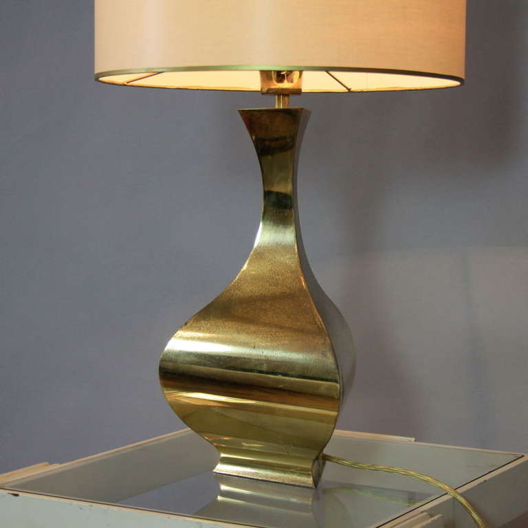 Modern French Table Lamp, 1970s For Sale
