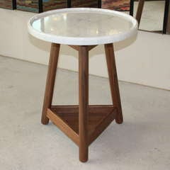 Occasional Table with Marble Top