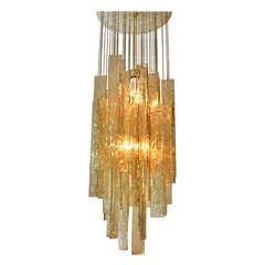 Mazzega Chandelier, 1960s