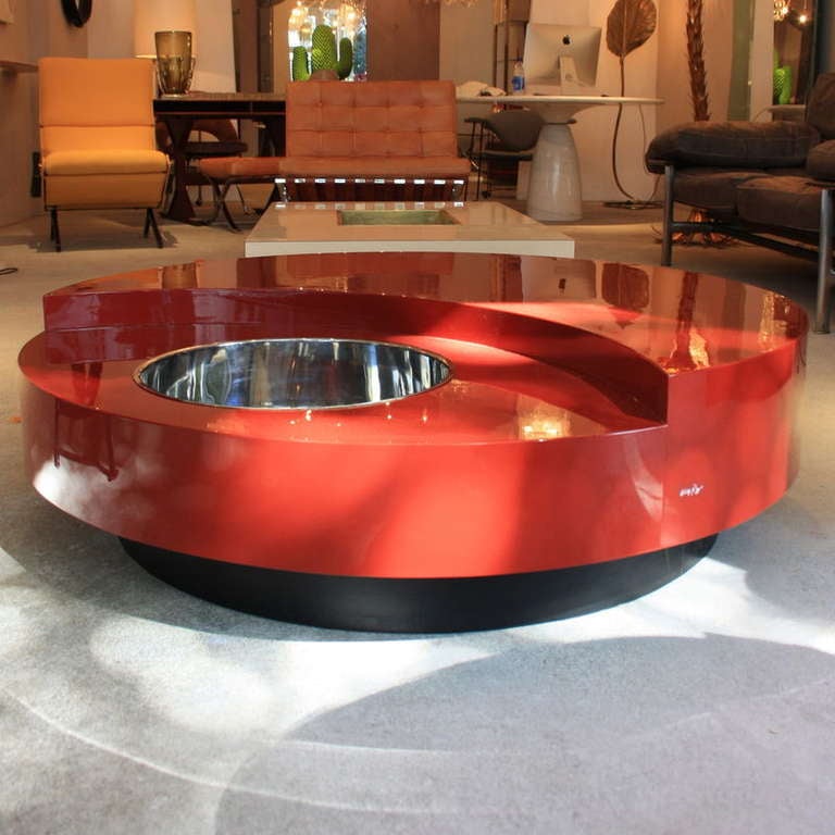 Willy Rizzo Revolving Table/ Bar
