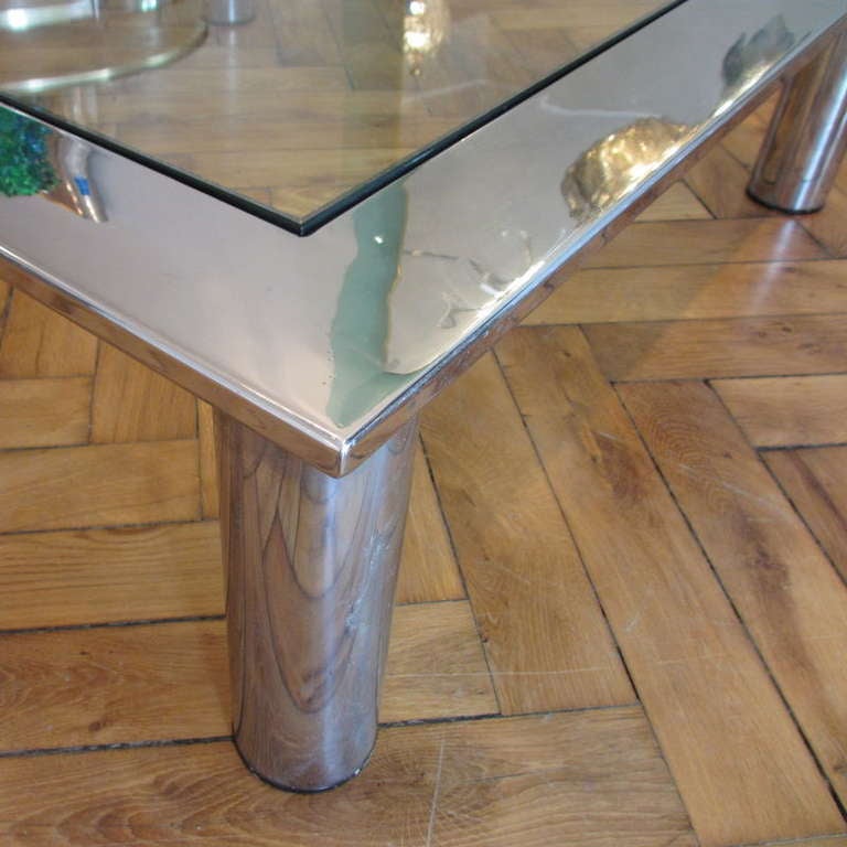 Modern Couch Table, Italy 1970s For Sale