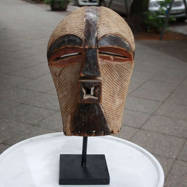 Central African Kifwebe Mask - Zaire Mid 20th Century