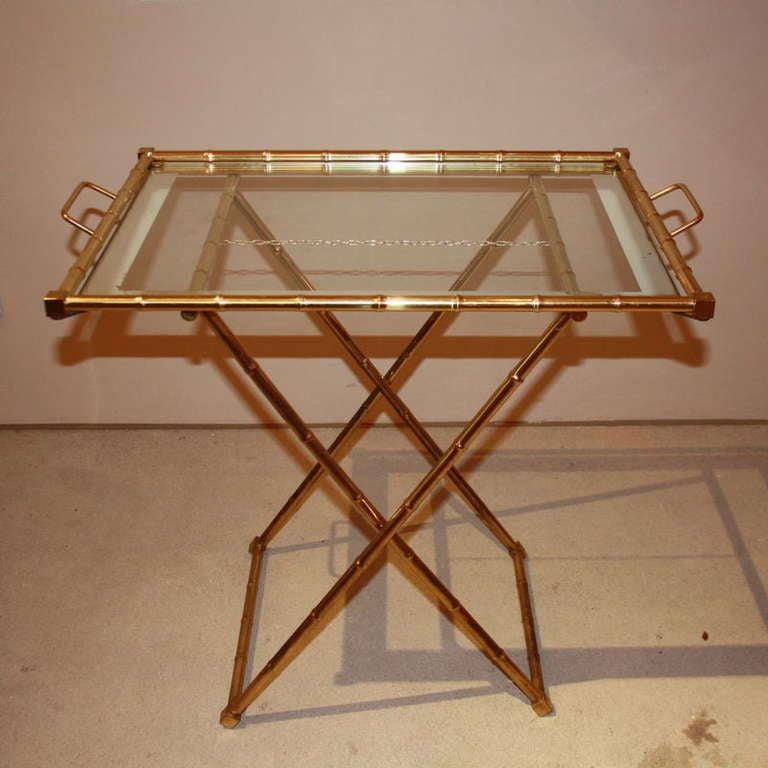 Maison Bagues Style Side Table or Tray Table