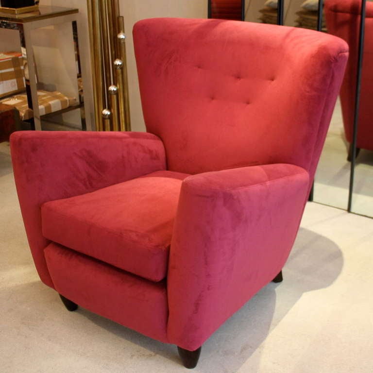 Paolo Buffa Style Lounge Chair