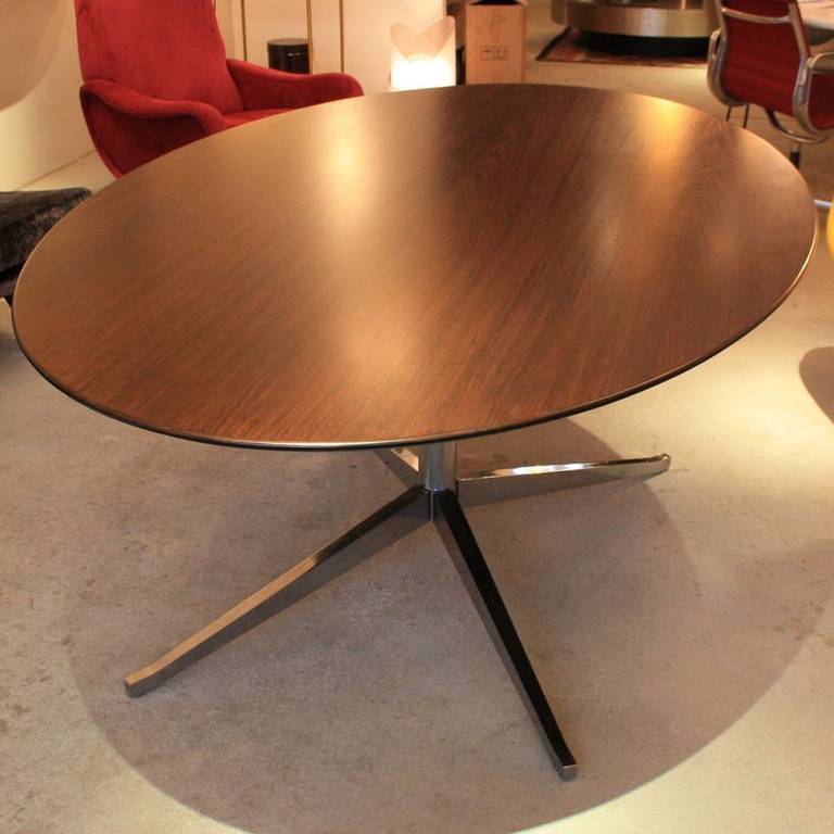 Modern Florence Knoll Oval Dining Table