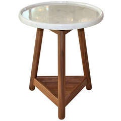 Occasional Table with Marble Top