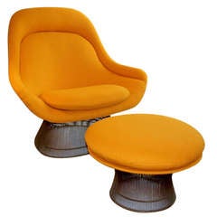 Warren Platner Lounge Chair, Knoll International, 1966