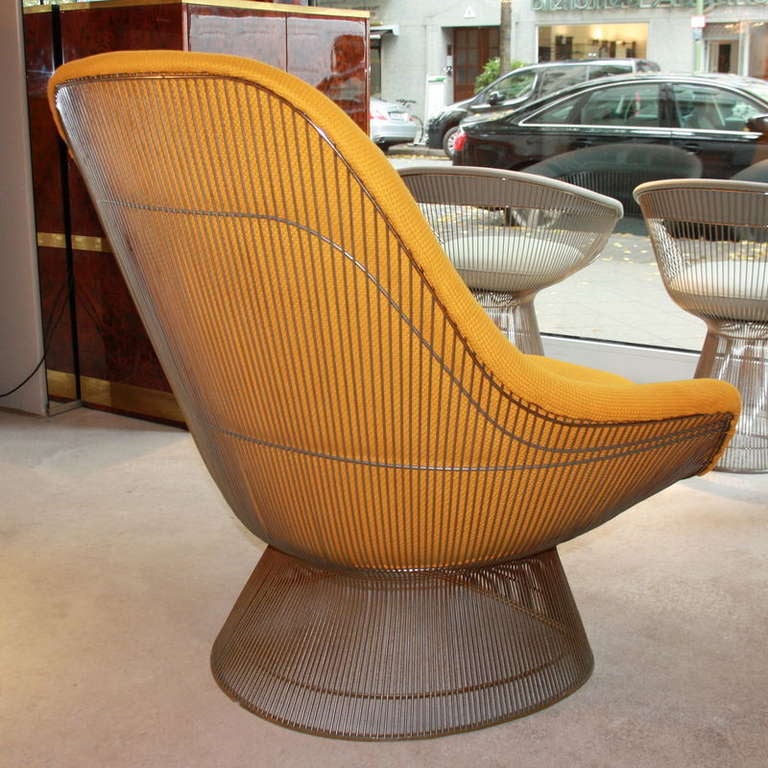 American Warren Platner Lounge Chair, Knoll International, 1966