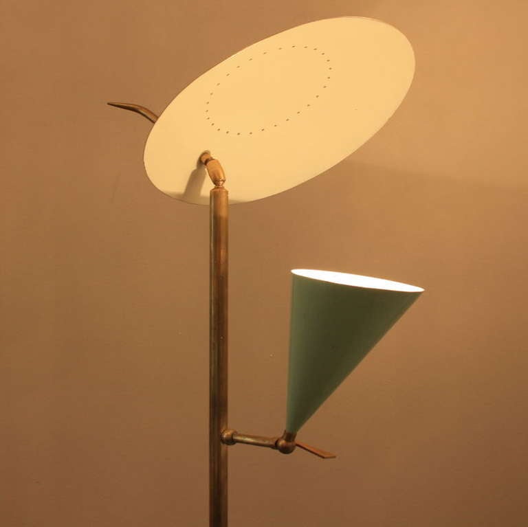 Italian Arteluce Floor Lamp, 1950's