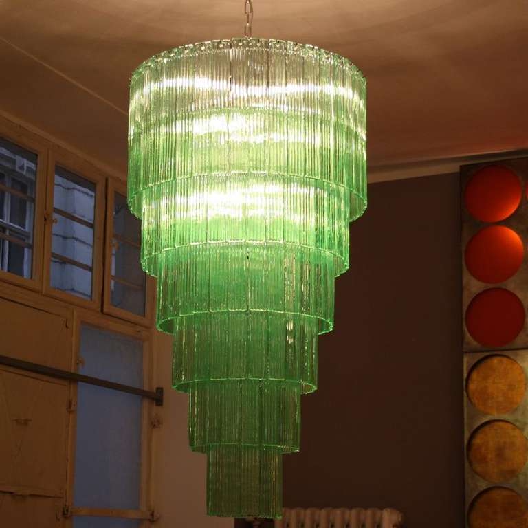 Large Murano Glass Chandelier