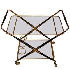 Gio Ponti style Trolley, 1950's