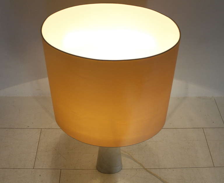 Marble Table Lamp, Italy 1960`s In Good Condition In Frankfurt / Dreieich, DE