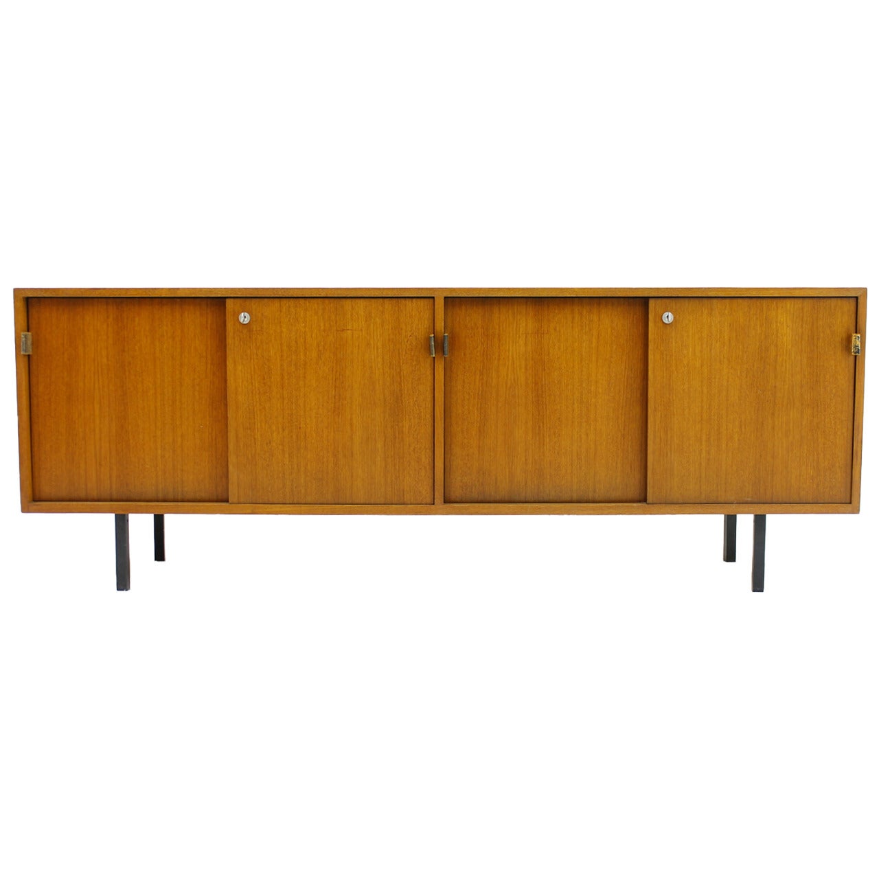 Florence Knoll Teak Wood Credenza or Sideboard