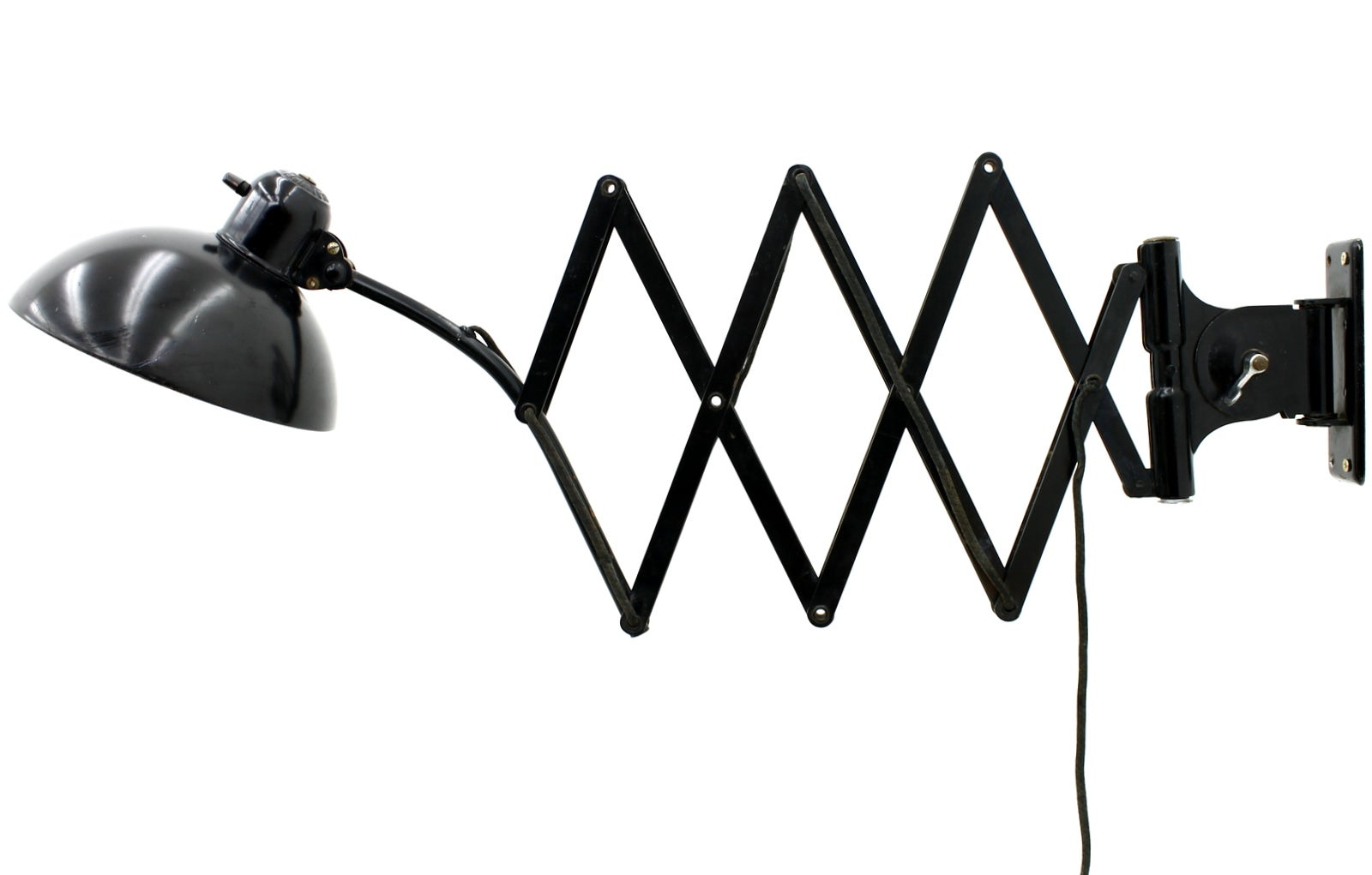 Christian Dell Scissor Lamp, Bauhaus