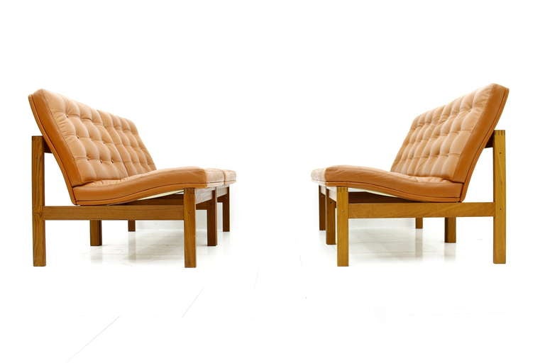 Torben Lind and Ole Gjerlov Modular Seating Group Chairs Sofa for France & Son In Good Condition In Frankfurt / Dreieich, DE