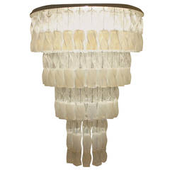 Large Murano Chandelier by Roberto Pamio & Renato Toso for Leucos, Italy, 1970 3