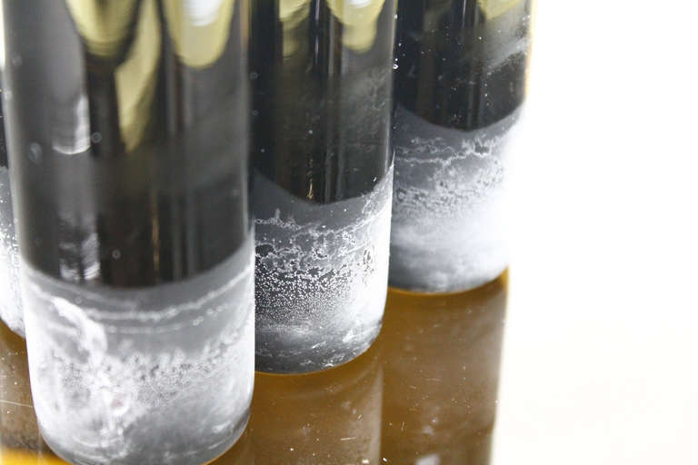 Vodka Bar, Refrigerator, Cooler, Brass and Glass Attributed to Marzio Cecchi 1