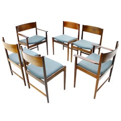 Set of Six Kurt Ostervig Dining Chairs for Sibast, Denmark 1960s