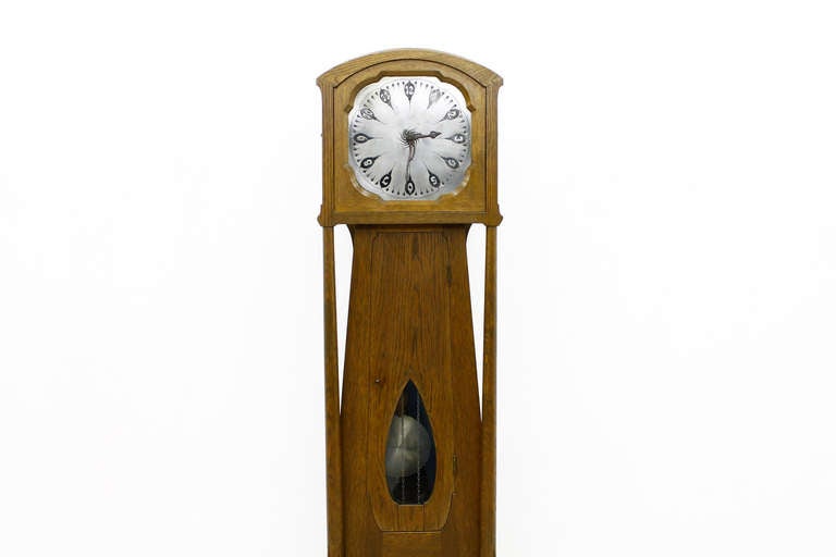 Jugendstil Rare Longcase Clock by Richard Riemerschmid, 1899