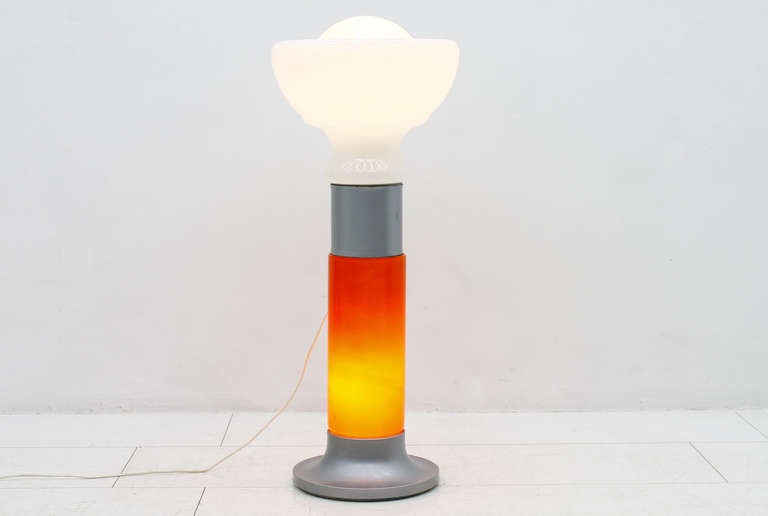 Mazzega Floor Lamp, by Carlo Nason, Italy 1960`s. Glass and Metal.
Very good original Condition.