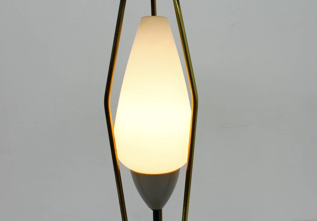 1950s Table Lamp in Style of Angelo Lelli, Italy For Sale 1