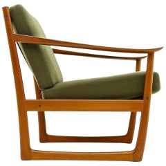 Rare Lounge Chair by Peter Hvidt & Molgaard, Denmark