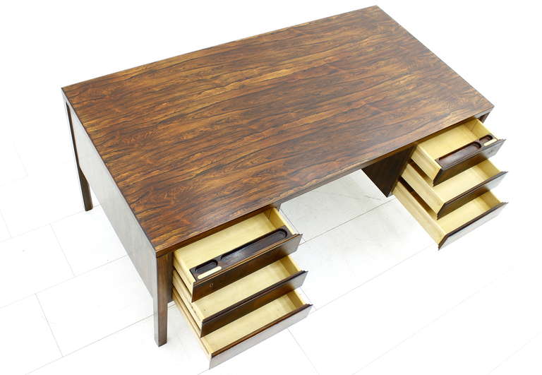 Mid-20th Century Danish Rosewood Desk by Gunni Oman