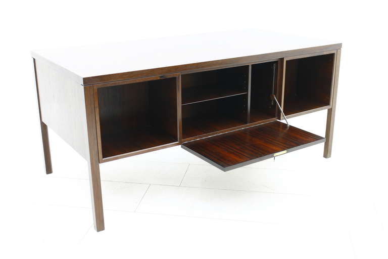 Danish Rosewood Desk by Gunni Oman 3