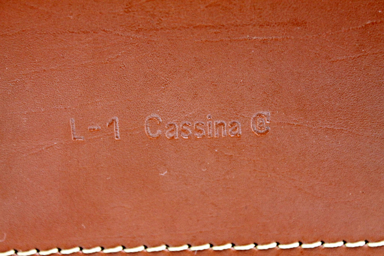 Late 20th Century Mario Bellini Two-Seater CAB Sofa 415, Cassina Italy, 1987