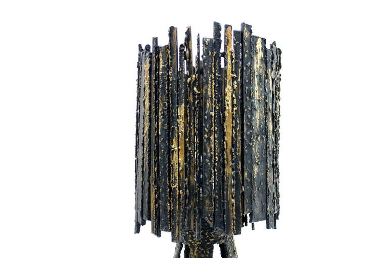 Large Brutalist Table Lamp