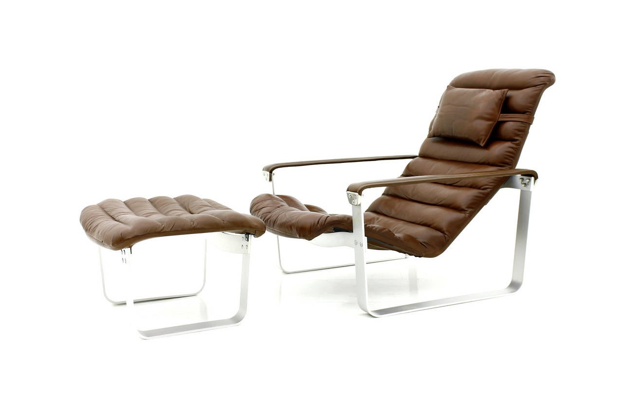 Pair of Pulkka Lounge Chairs by Ilmari Lappalainen for ASKO, Finland 1963 1