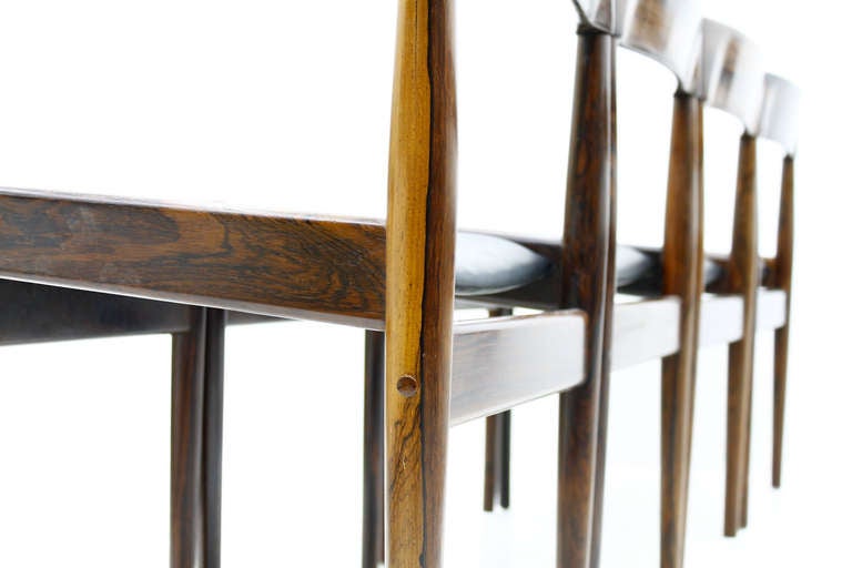 Mid-20th Century Rare Rosewood Dining Suite by Grete Jalk, Denmark