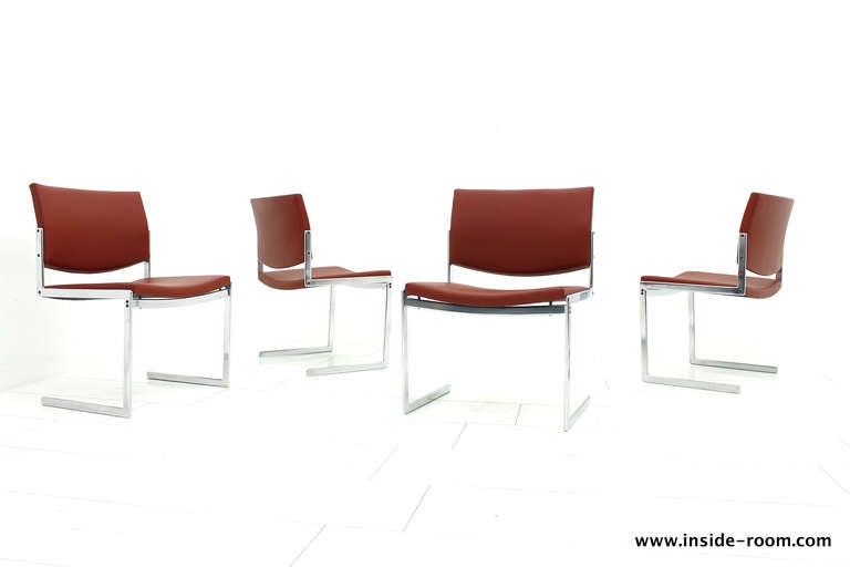 Set Of Four Fabricius & Kastholm FK 770 Dining Chairs, Kill International In Excellent Condition In Frankfurt / Dreieich, DE