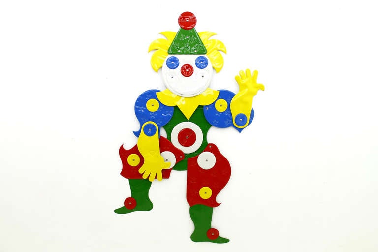 German Huge Plastic Clown 