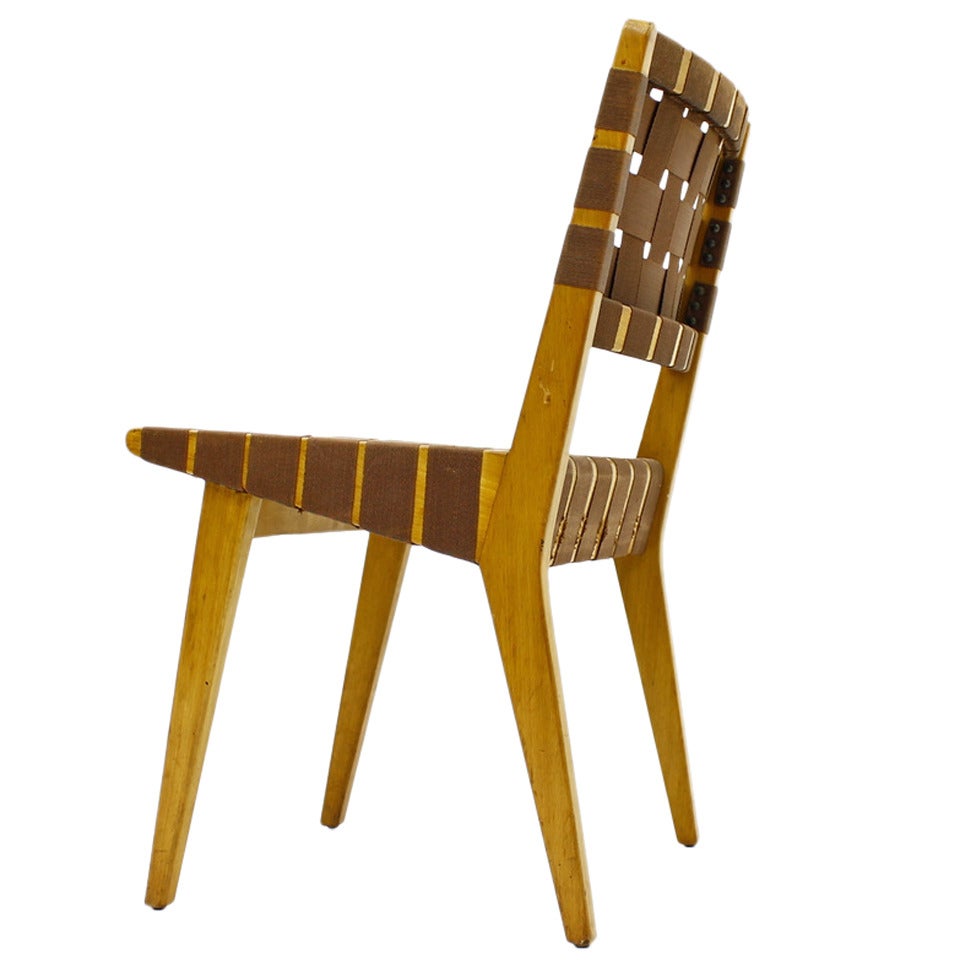 Early Jens Risom Side Chair 666 Knoll, 1950`s