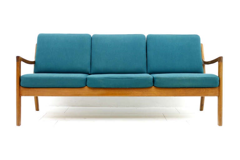 Danish Teak Sofa by Ole Wanscher Sofa, France & Son Denmark, 1951