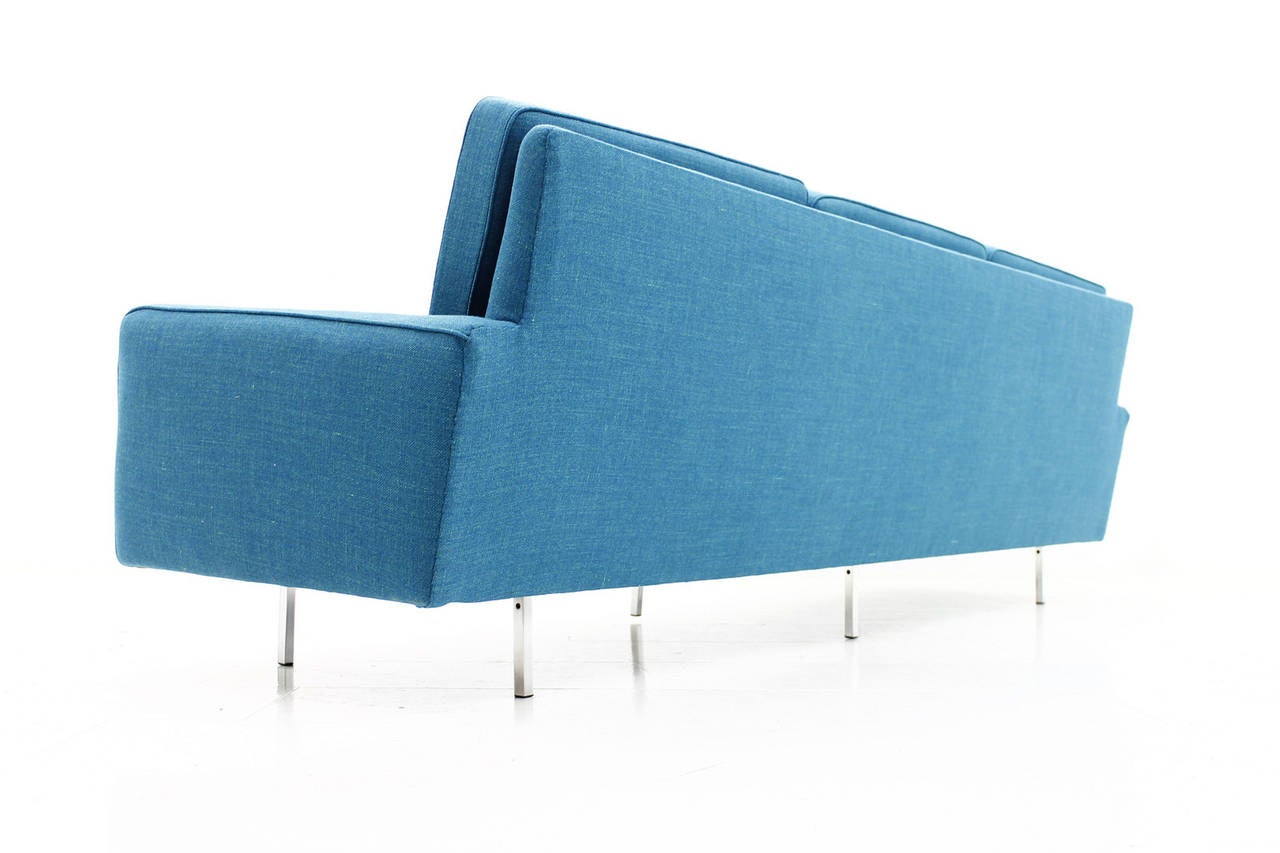 Wood Three-Seat Sofa by Florence Knoll for Knoll International, 1949