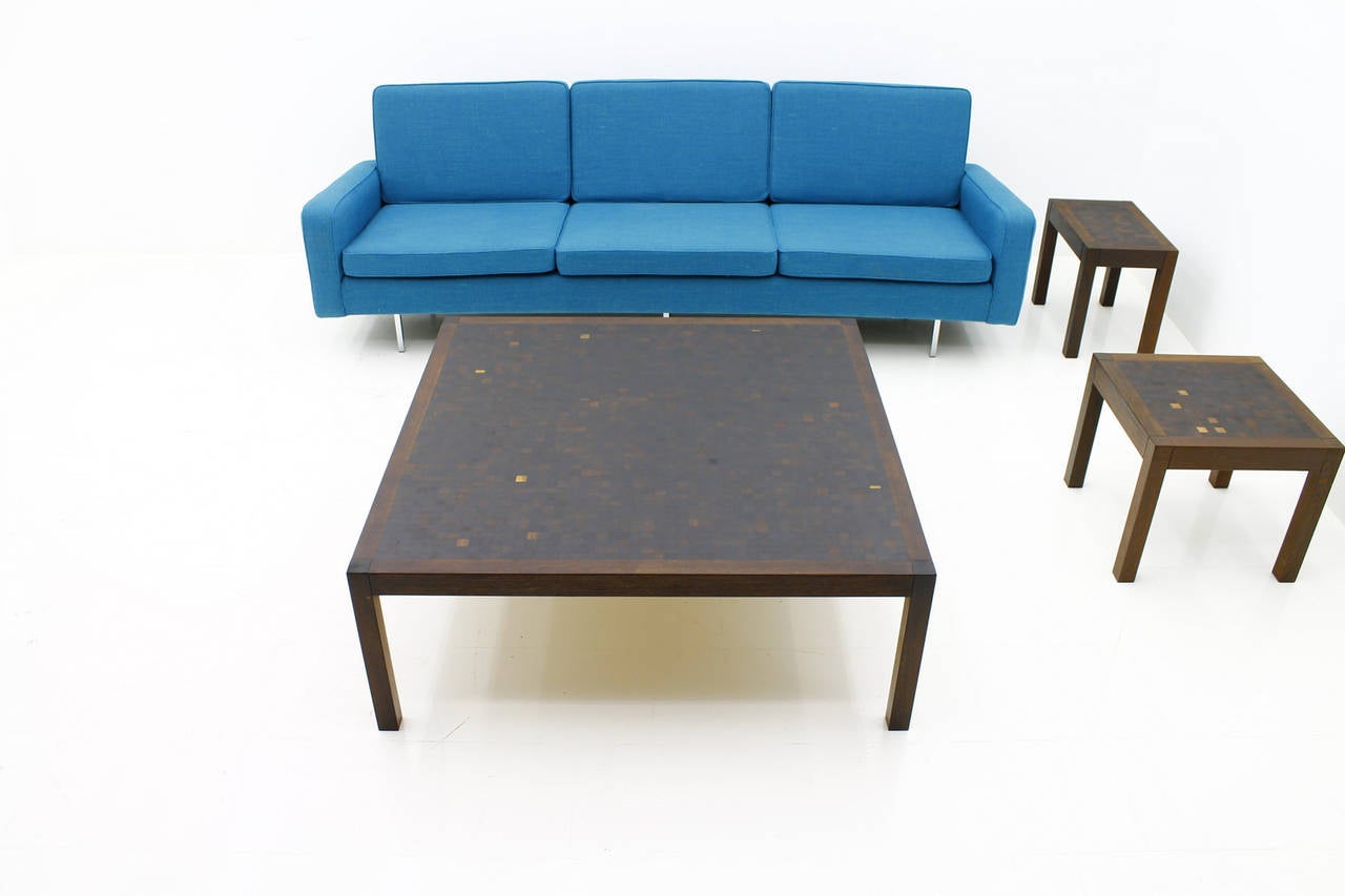 Large Macassar Sofa Table by Dieter Waeckerlin for Idealheim, Switzerland, 1960 1