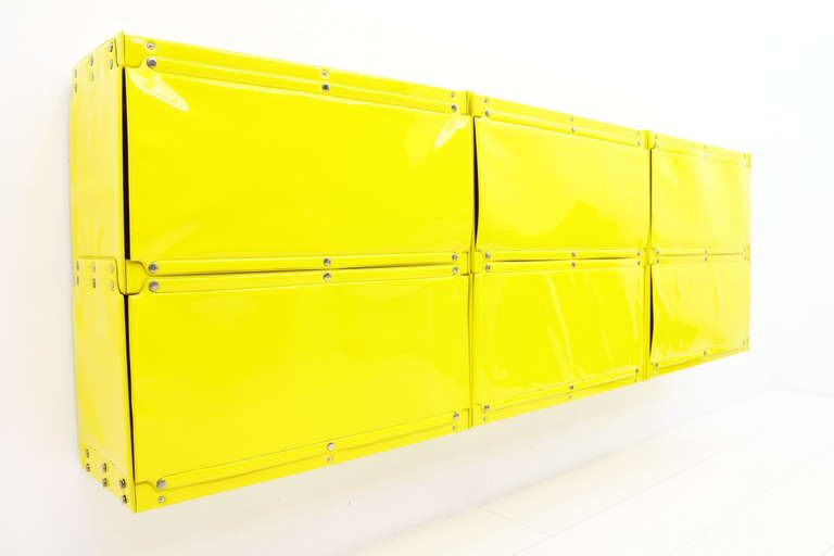 Late 20th Century Softline Shelf by Otto Zapf, Germany 1971, Yellow
