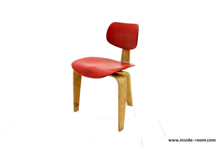 Egon Eiermann Plywood Chair SE 42, Germany 1950s For Sale 3