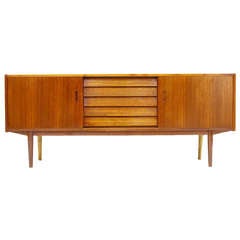 Scandinavian Teak Sideboard by Nils Jonsson for Hugo Troeds, TRIO