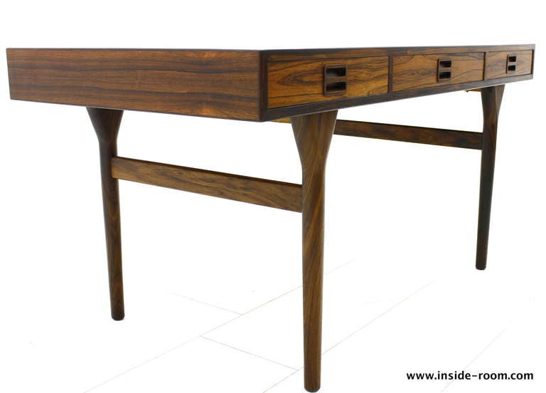 Mid-Century Modern Nanna Ditzel Rosewood Writing Desk, Denmark