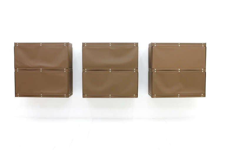 Softline Shelf by Otto Zapf Germany 1971, brown 1