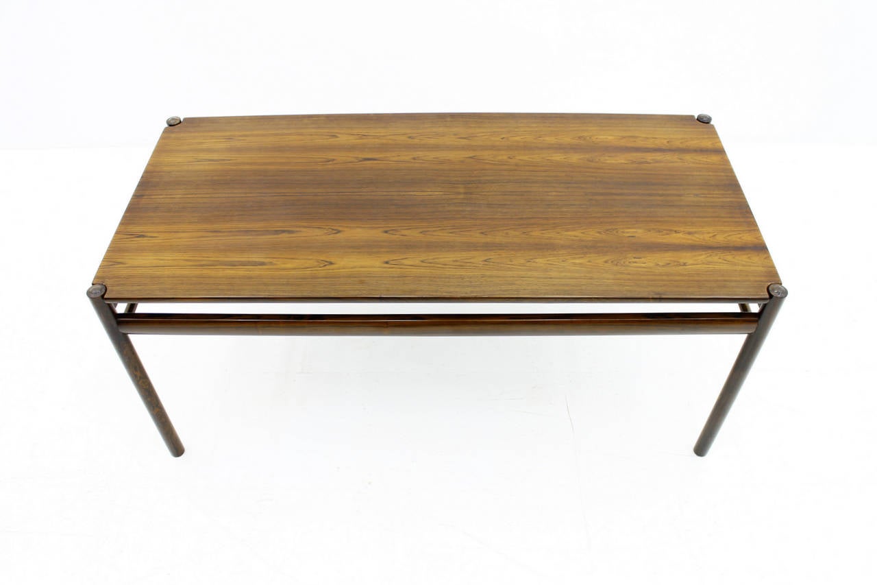 Wood Flip-Top Coffee Table by Ole Wanscher for Jeppesen, Denmark, 1960