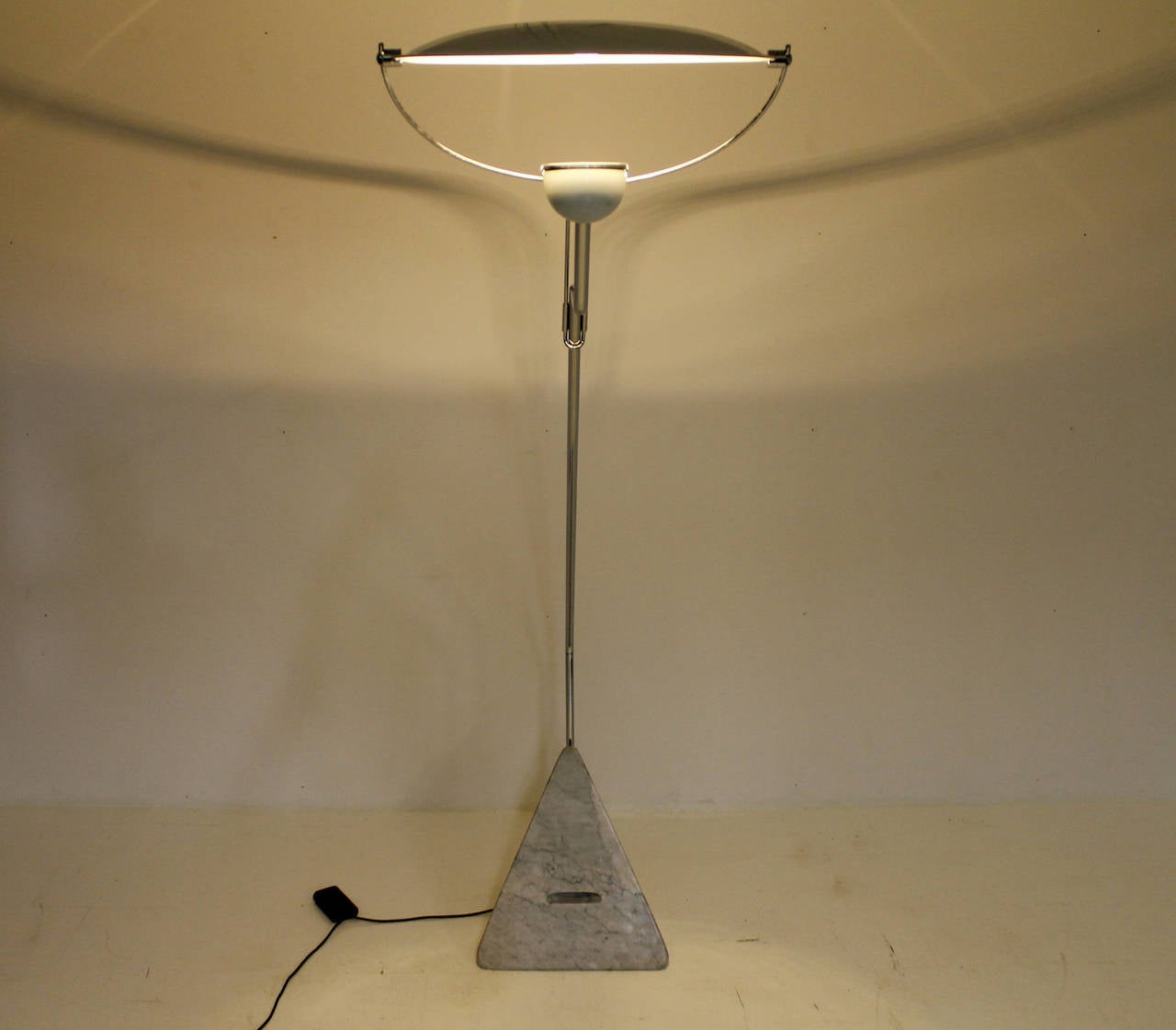 Late 20th Century Marble Floor Lamp 