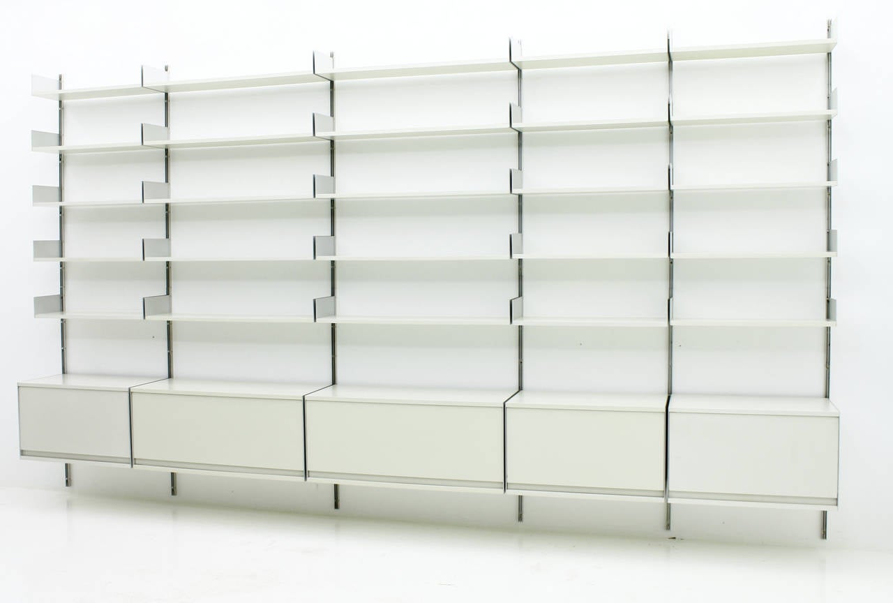 Mid-20th Century Large Shelf System 606 by Dieter Rams, Germany 1960