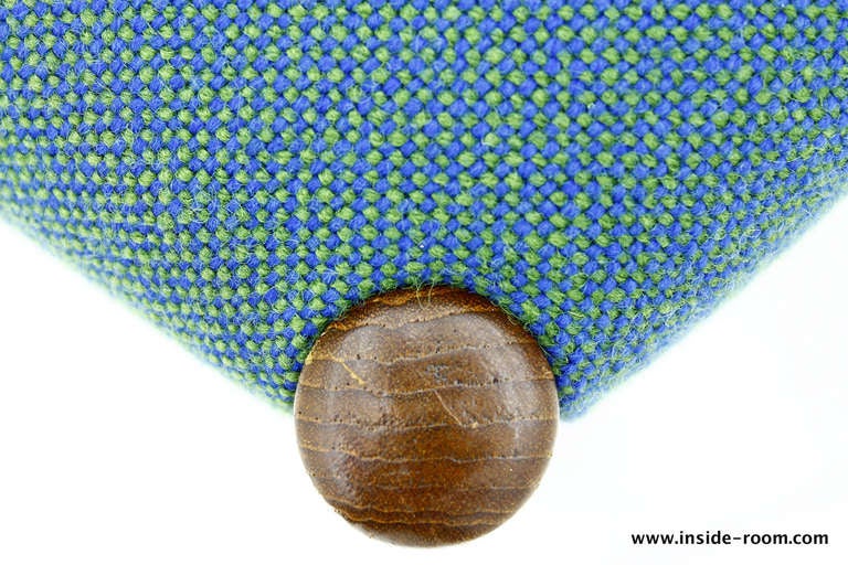 Set of Six J. C. A. Jensen Teak Chairs, Knud Andersen, Denmark at