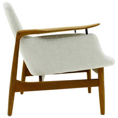 Finn Juhl Lounge Chair NV 53 by Niels Vodder, Denmark, 1953