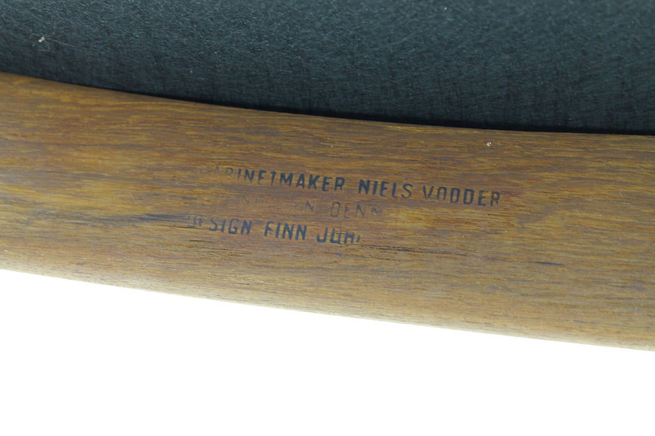 Pair of Finn Juhl Teak Lounge Chairs NV 53 for Niels Vodder, 1953 1